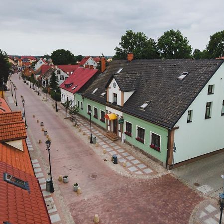 Dom Wczasowy Pod Zegarem Łeba Buitenkant foto