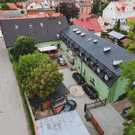Dom Wczasowy Pod Zegarem Łeba Buitenkant foto