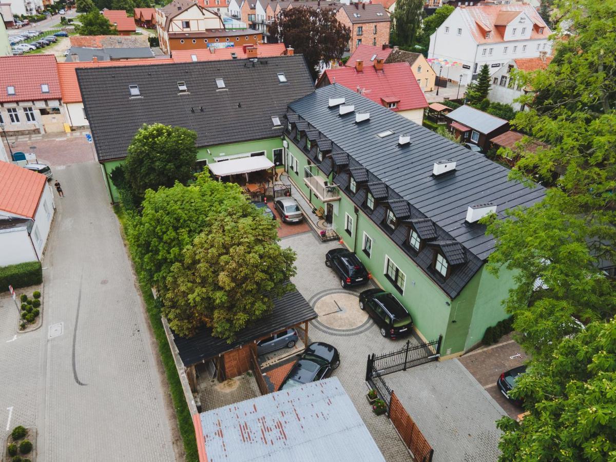 Dom Wczasowy Pod Zegarem Łeba Buitenkant foto